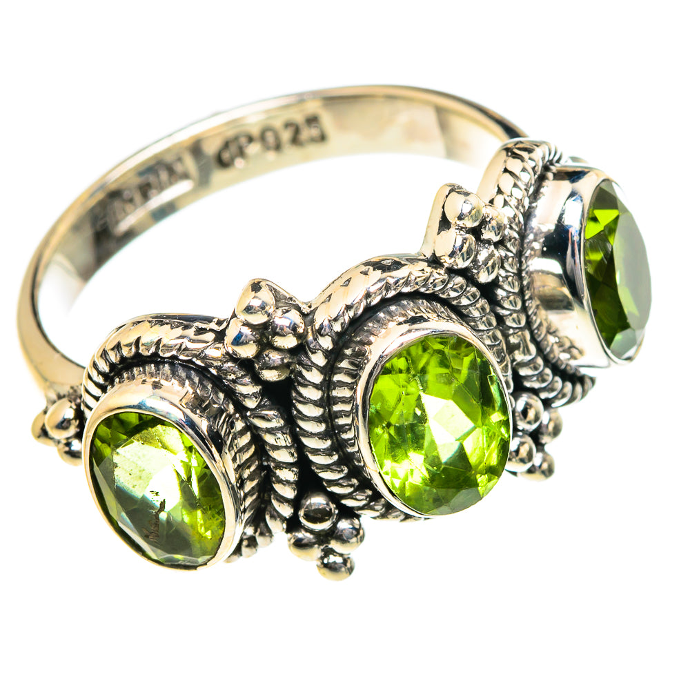 Peridot Rings handcrafted by Ana Silver Co - RING84096
