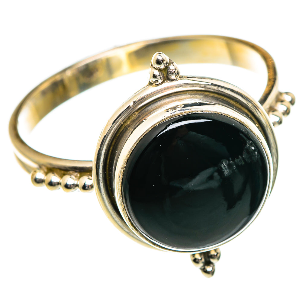 Black Onyx Rings handcrafted by Ana Silver Co - RING84117