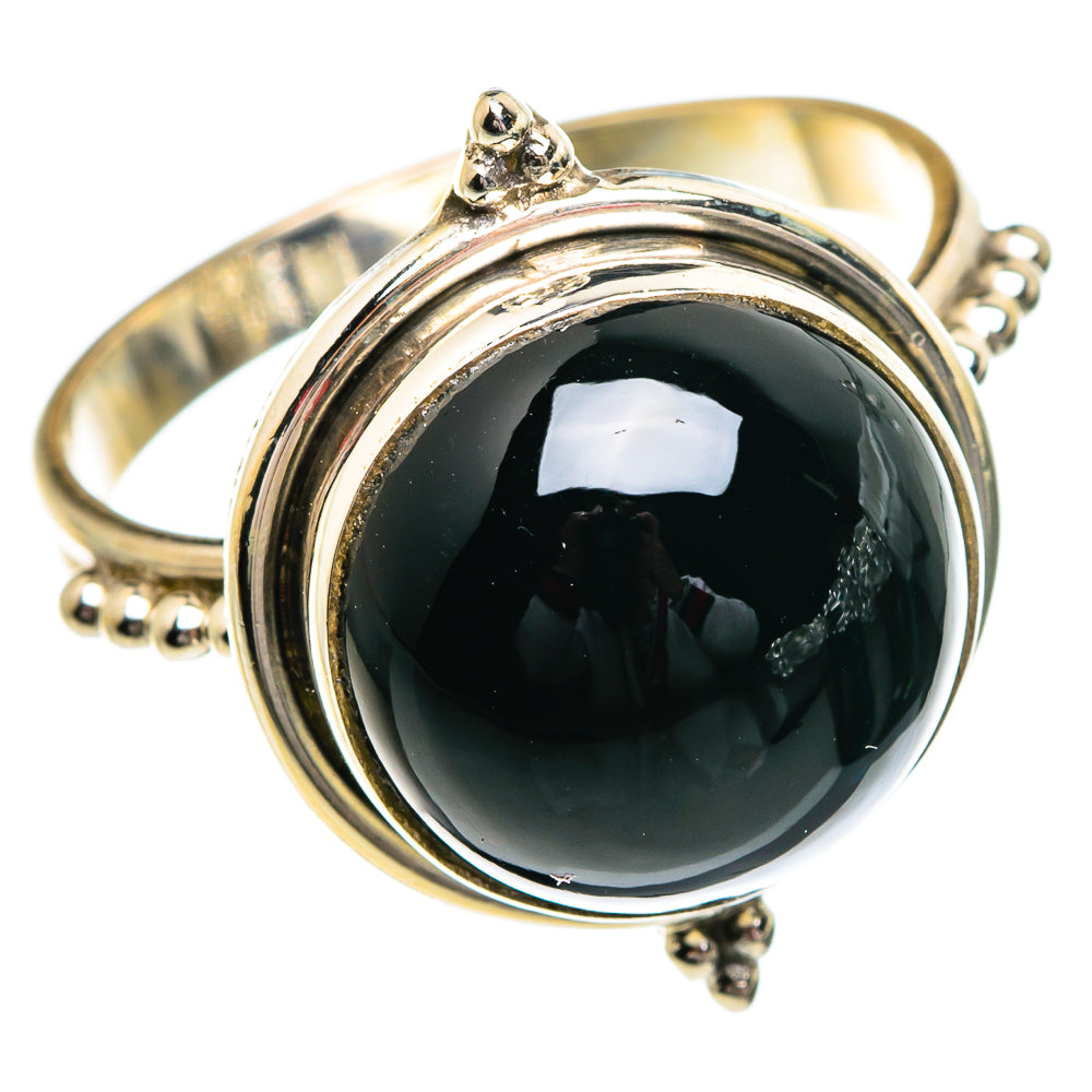 Black Onyx Rings handcrafted by Ana Silver Co - RING84250