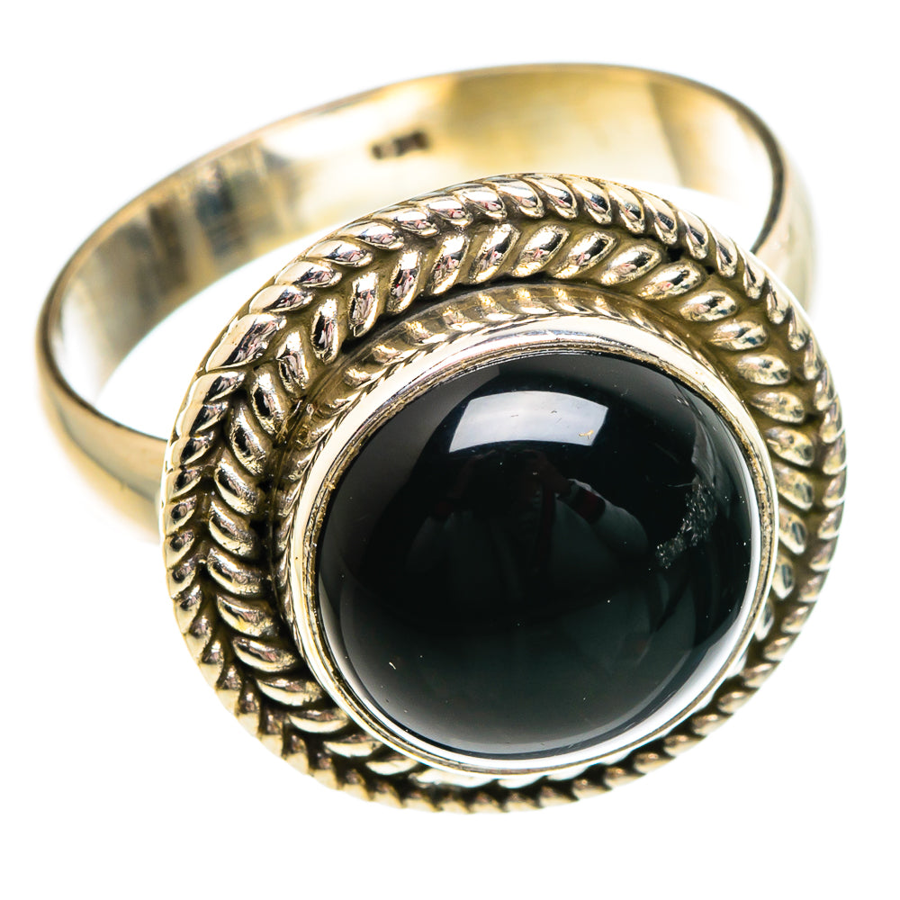 Black Onyx Rings handcrafted by Ana Silver Co - RING84251