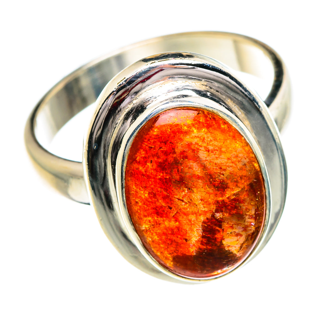 Sunstone Rings handcrafted by Ana Silver Co - RING84283
