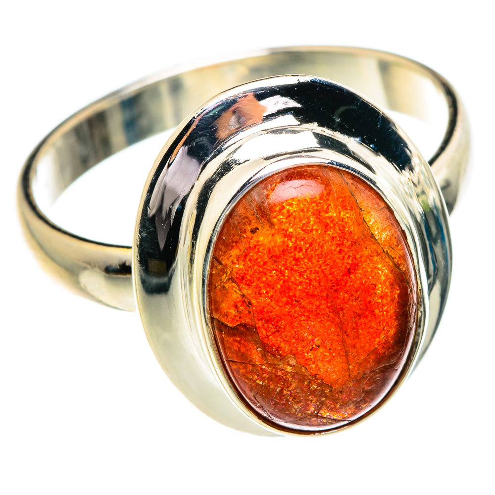 Sunstone Rings handcrafted by Ana Silver Co - RING84284