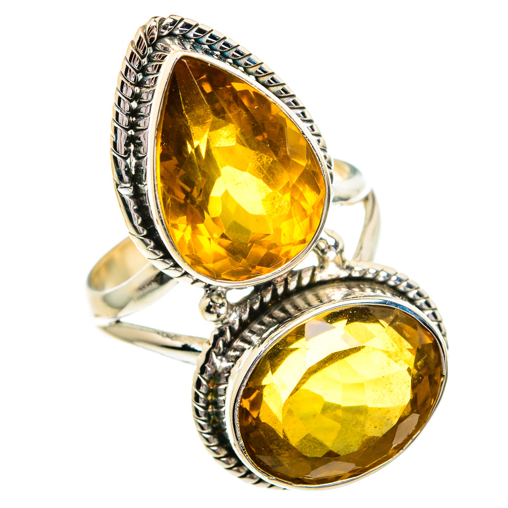 Mandarin Citrine Rings handcrafted by Ana Silver Co - RING84396