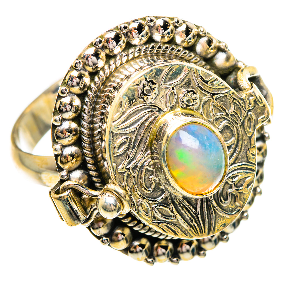 Ethiopian Opal Rings handcrafted by Ana Silver Co - RING84428