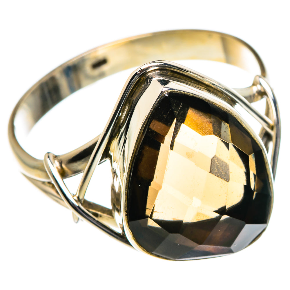 Smoky Quartz Rings handcrafted by Ana Silver Co - RING84488