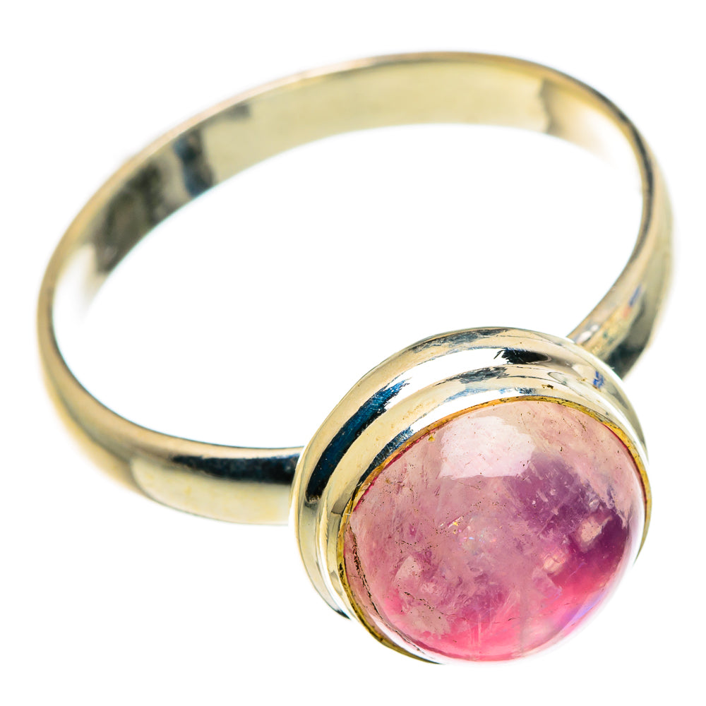 Pink Moonstone Rings handcrafted by Ana Silver Co - RING84684 - Photo 2