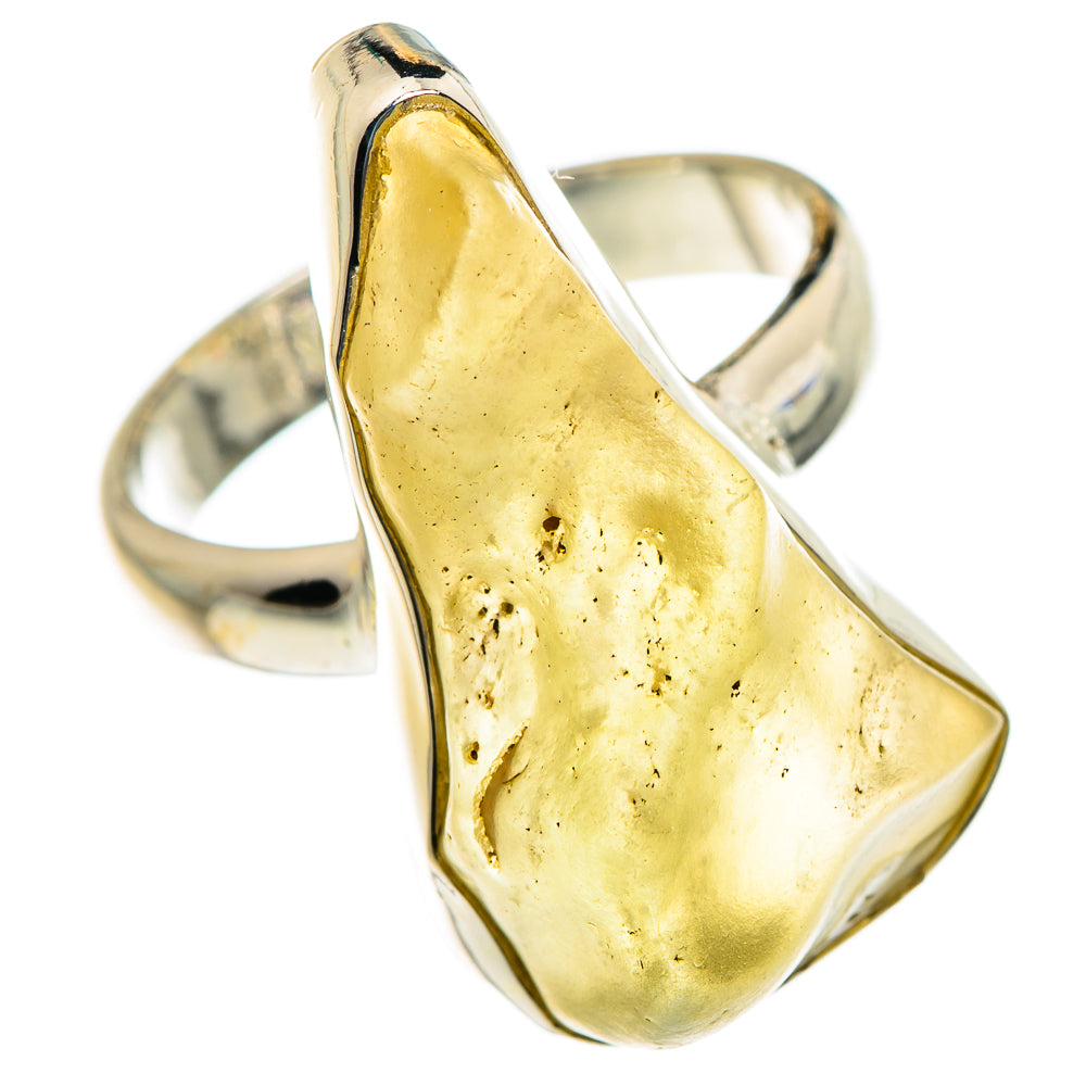 Libyan Glass Rings handcrafted by Ana Silver Co - RING84714