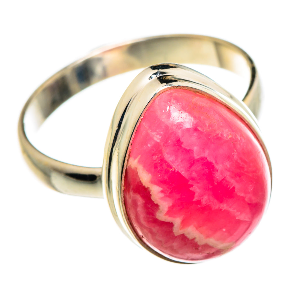 Rhodochrosite Rings handcrafted by Ana Silver Co - RING84716