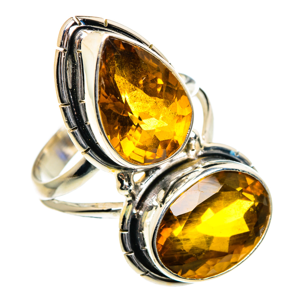 Mandarin Citrine Rings handcrafted by Ana Silver Co - RING84777