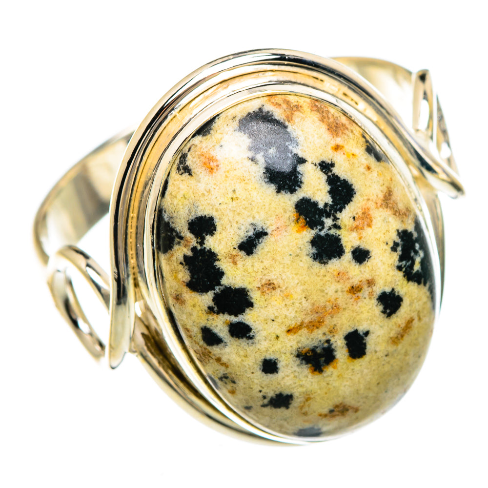 Dalmatian Jasper Rings handcrafted by Ana Silver Co - RING84894