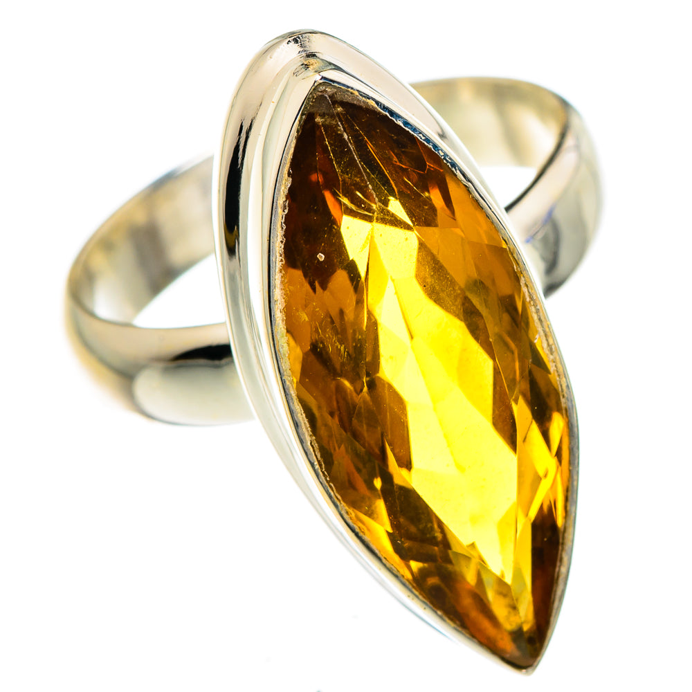 Mandarin Citrine Rings handcrafted by Ana Silver Co - RING84896
