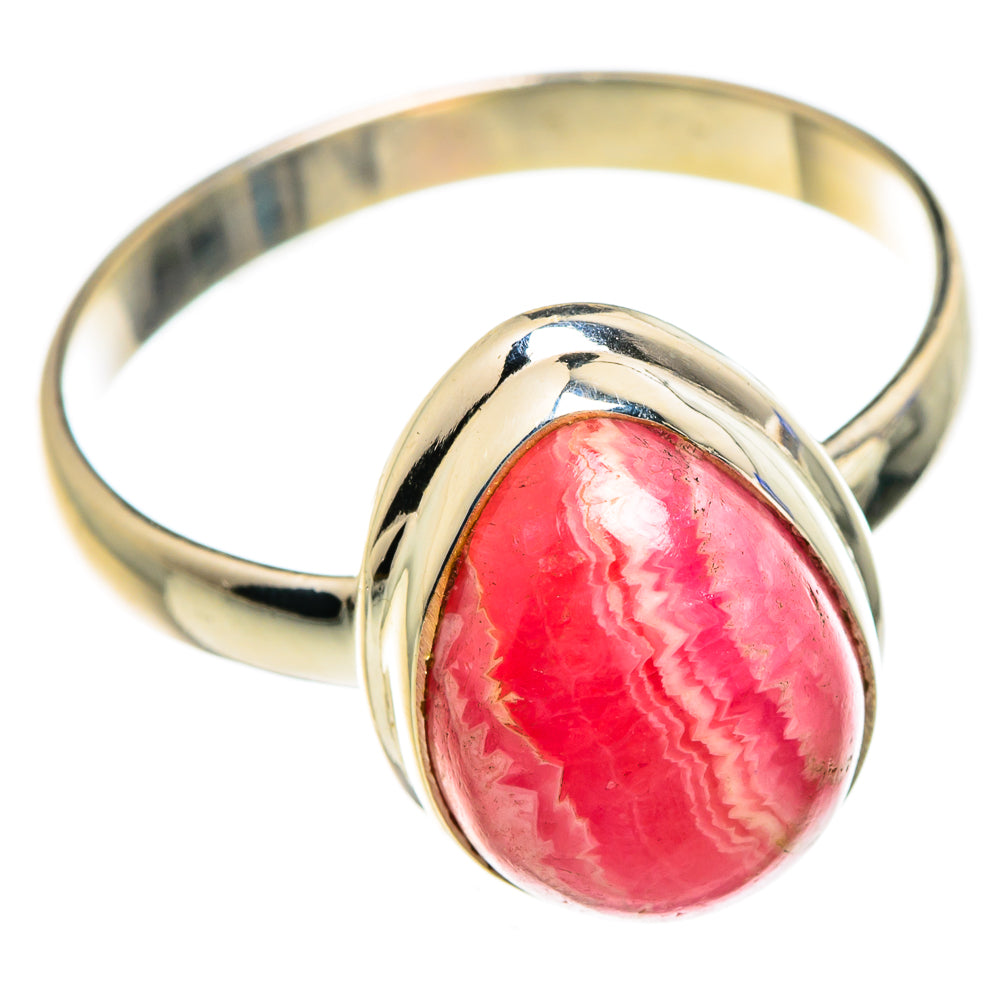 Rhodochrosite Rings handcrafted by Ana Silver Co - RING84994