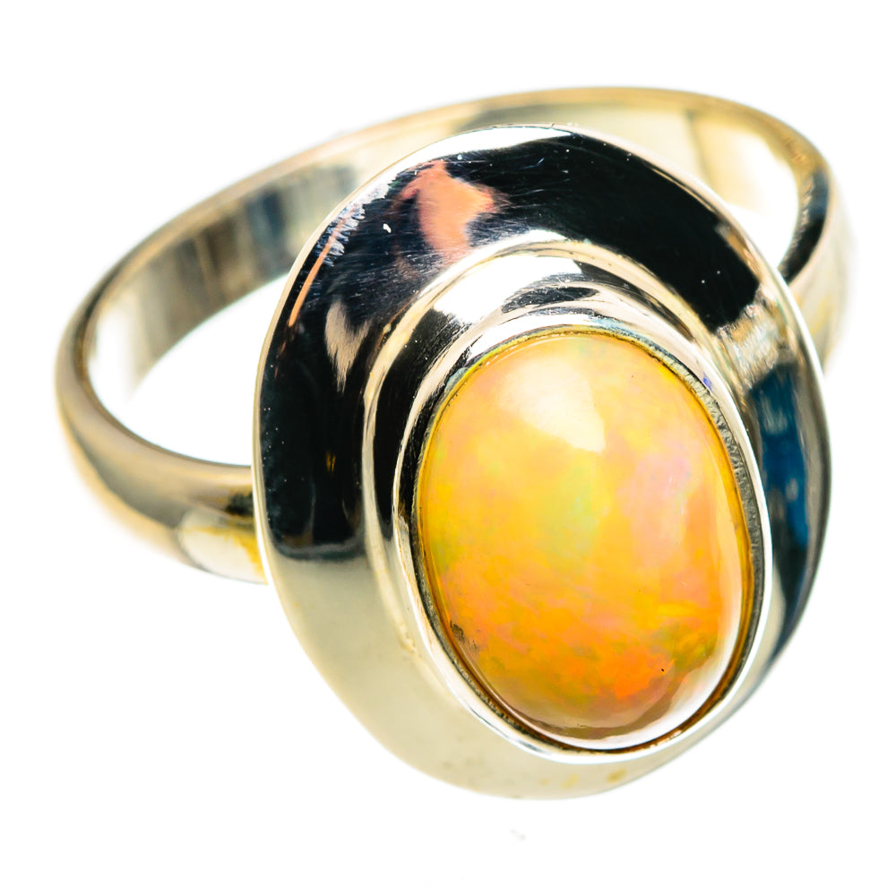 Ethiopian Opal Rings handcrafted by Ana Silver Co - RING85135