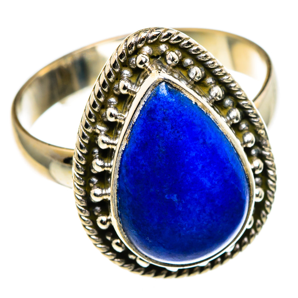 Lapis Lazuli Rings handcrafted by Ana Silver Co - RING85140