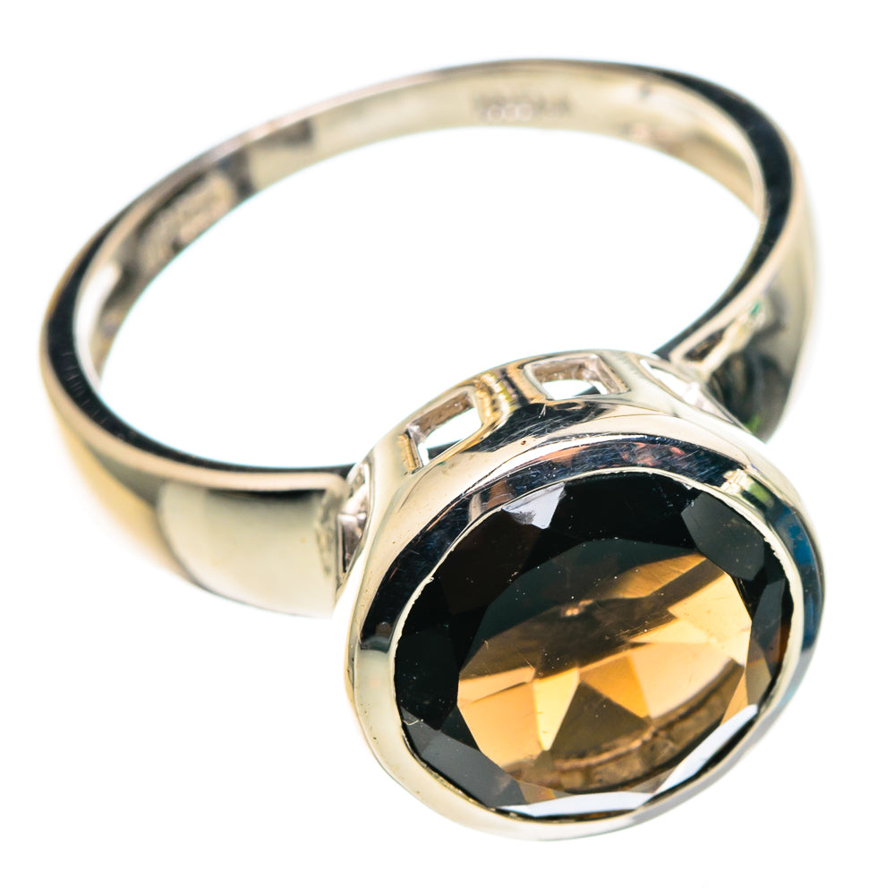 Smoky Quartz Rings handcrafted by Ana Silver Co - RING85152