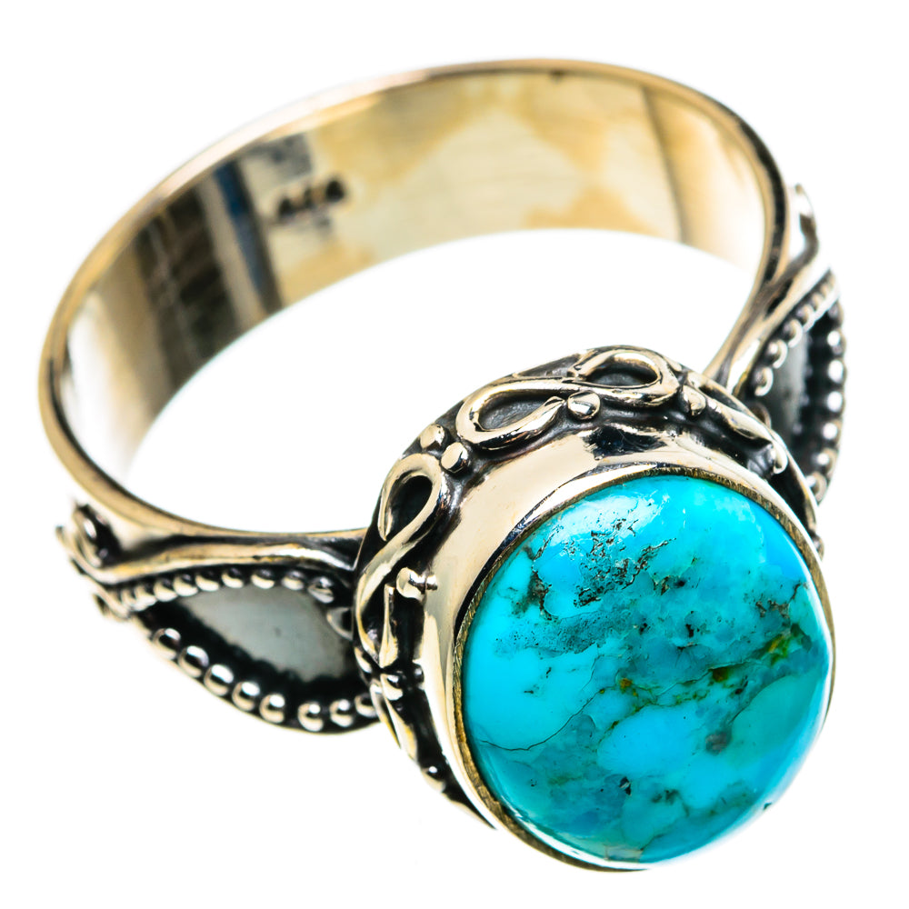 Chrysocolla Rings handcrafted by Ana Silver Co - RING85191