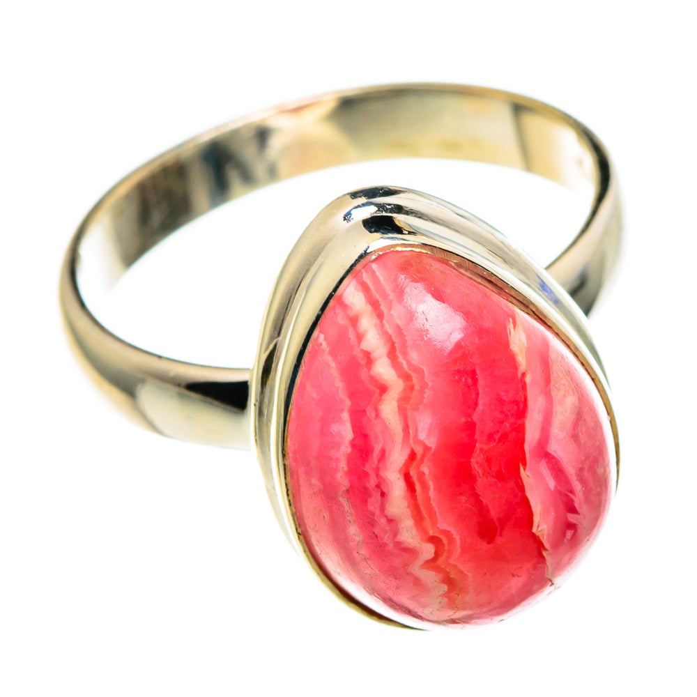 Rhodochrosite Rings handcrafted by Ana Silver Co - RING85206