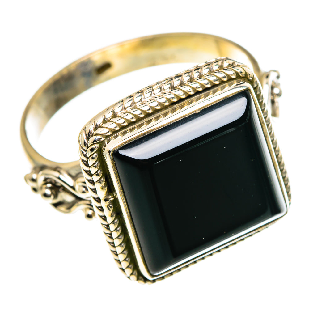 Black Onyx Rings handcrafted by Ana Silver Co - RING85216