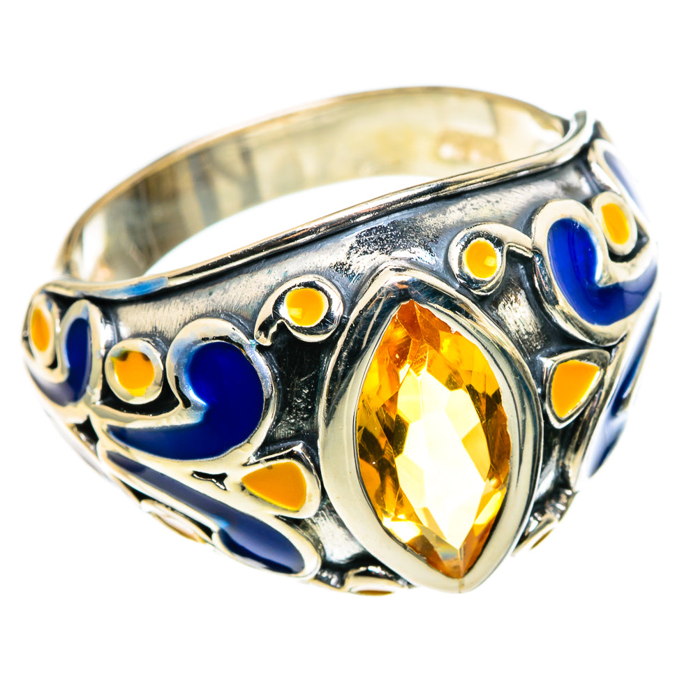 Citrine Rings handcrafted by Ana Silver Co - RING85225