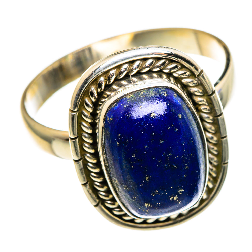 Lapis Lazuli Rings handcrafted by Ana Silver Co - RING85237