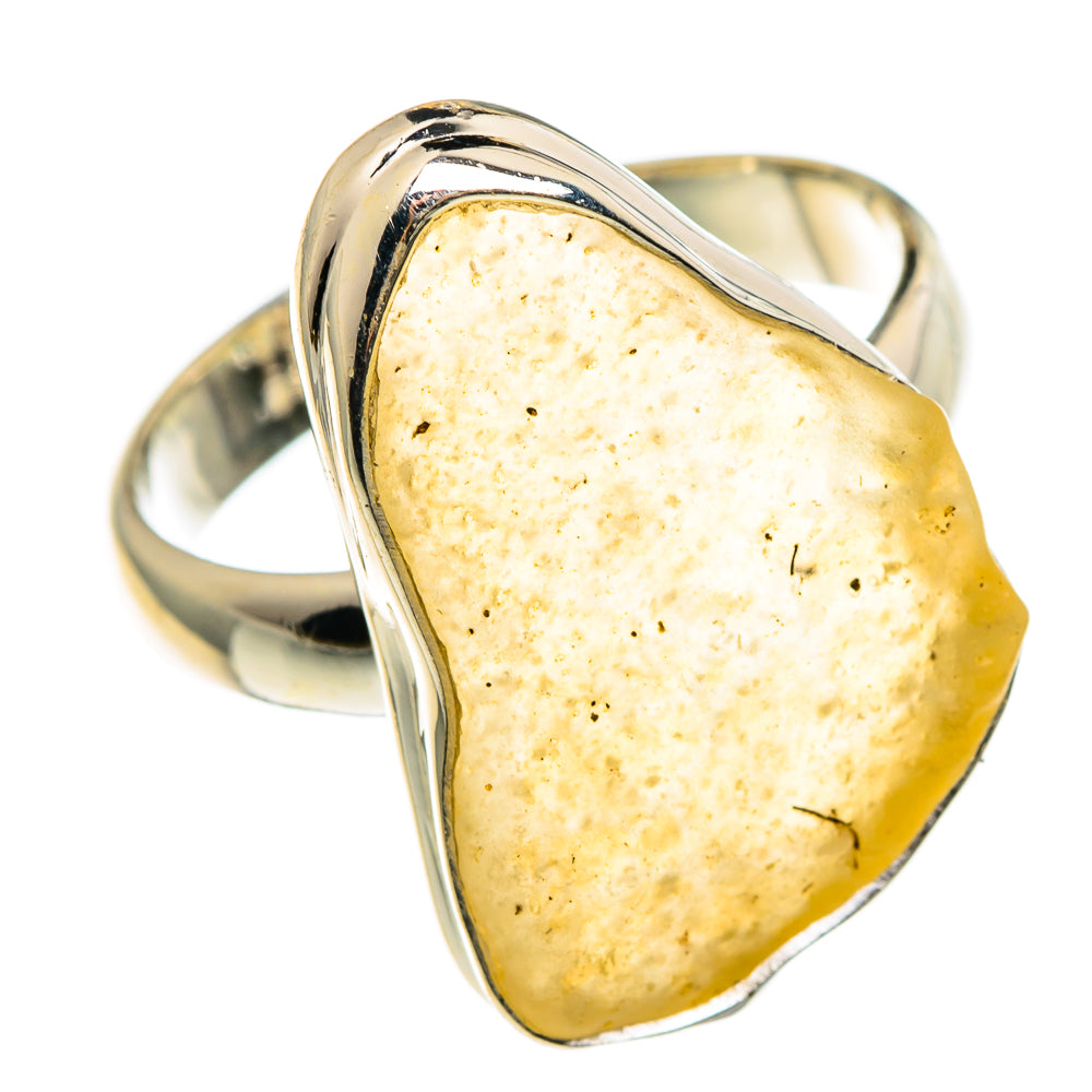 Libyan Glass Rings handcrafted by Ana Silver Co - RING85248