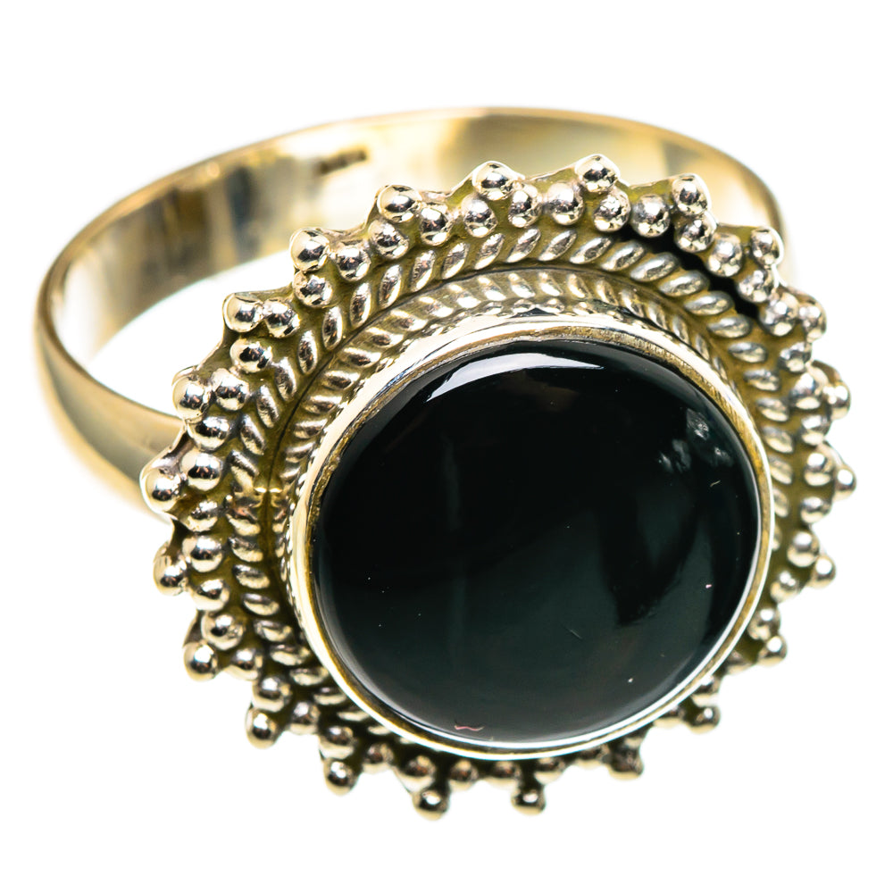 Black Onyx Rings handcrafted by Ana Silver Co - RING85310