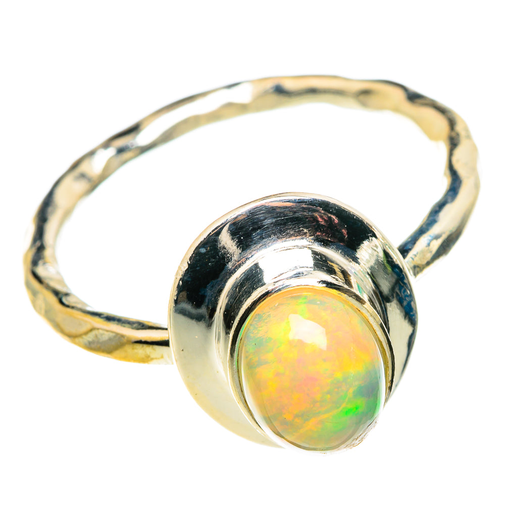 Ethiopian Opal Rings handcrafted by Ana Silver Co - RING85318