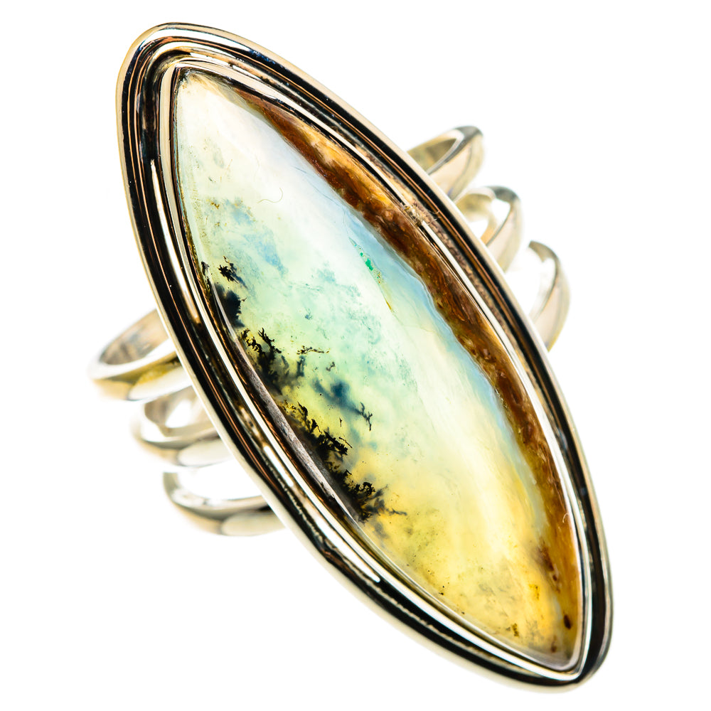 Peruvian Opal Rings handcrafted by Ana Silver Co - RING85363