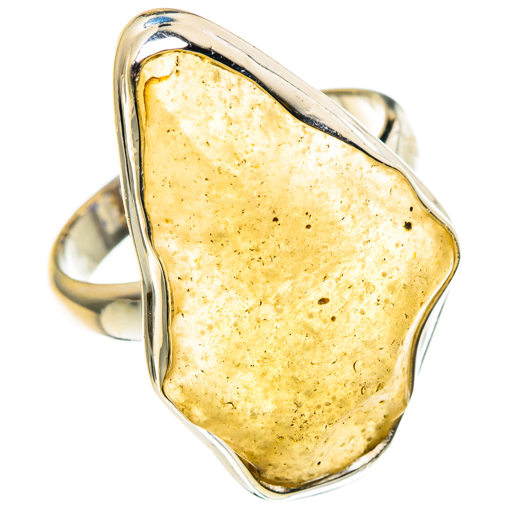 Libyan Glass Rings handcrafted by Ana Silver Co - RING85393