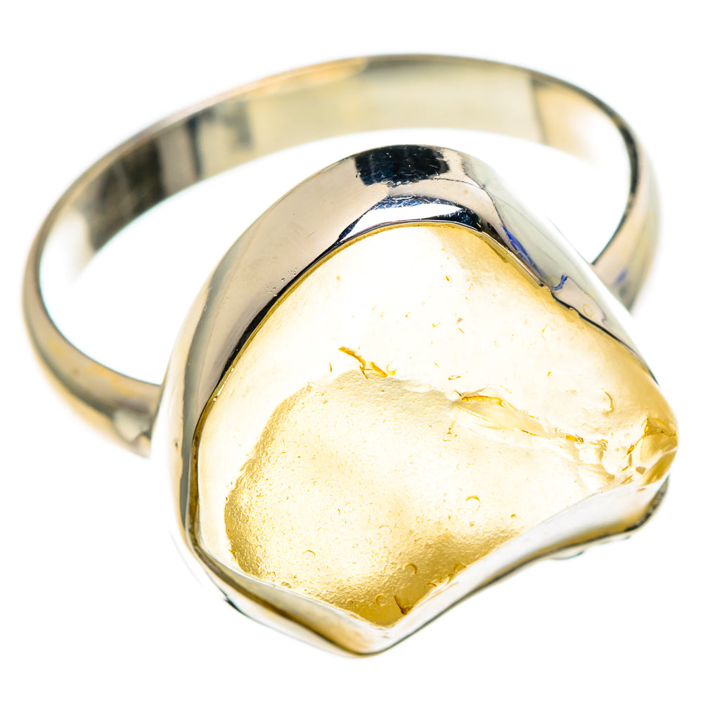 Libyan Glass Rings handcrafted by Ana Silver Co - RING85463 - Photo 2