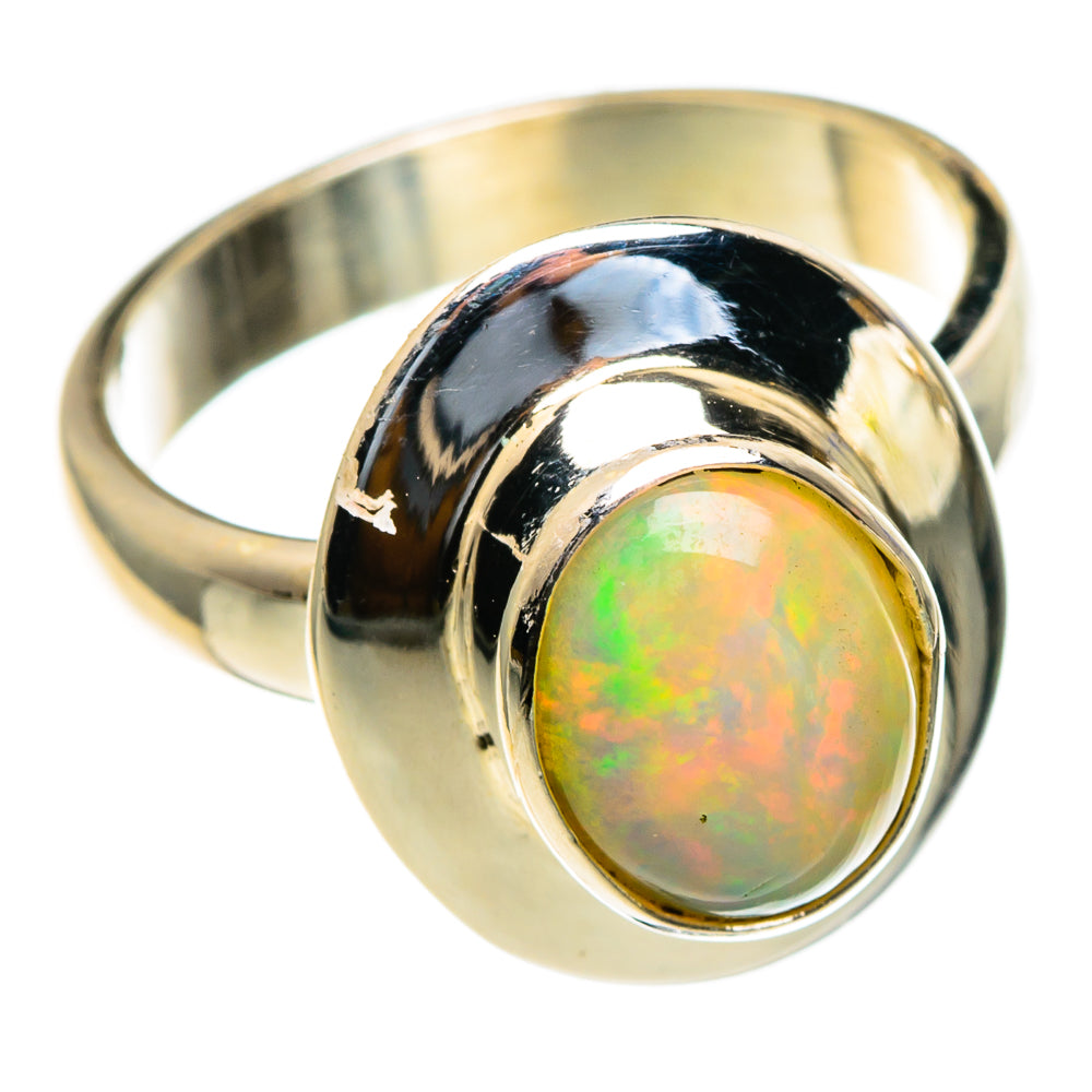 Ethiopian Opal Rings handcrafted by Ana Silver Co - RING85532