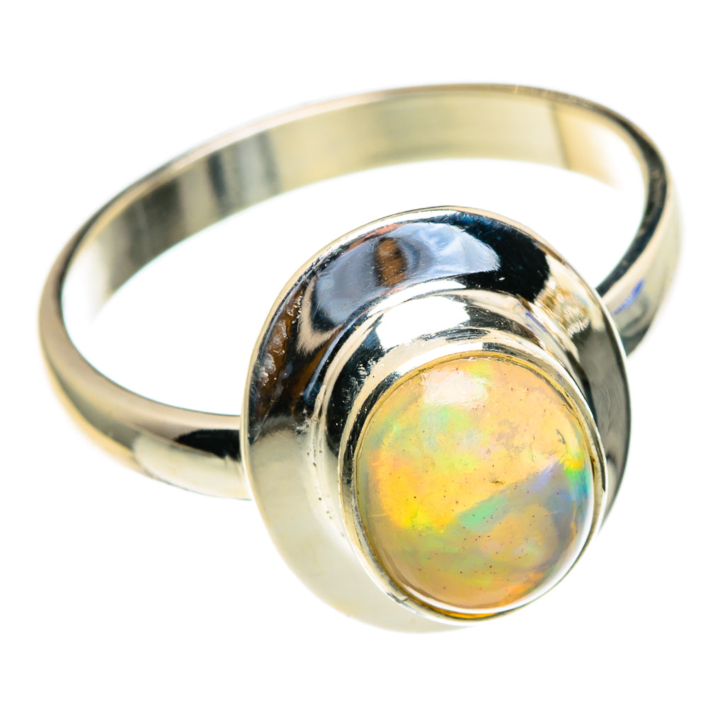 Ethiopian Opal Rings handcrafted by Ana Silver Co - RING85574