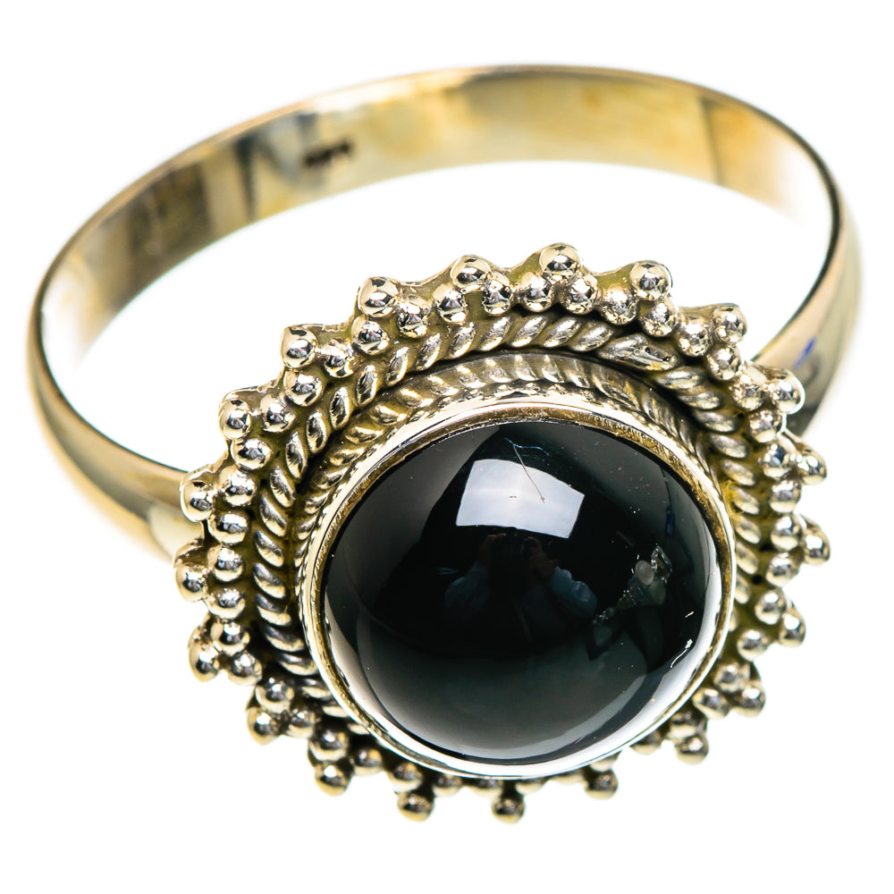 Black Onyx Rings handcrafted by Ana Silver Co - RING85613