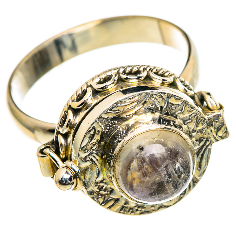 Rainbow Moonstone Rings handcrafted by Ana Silver Co - RING85655