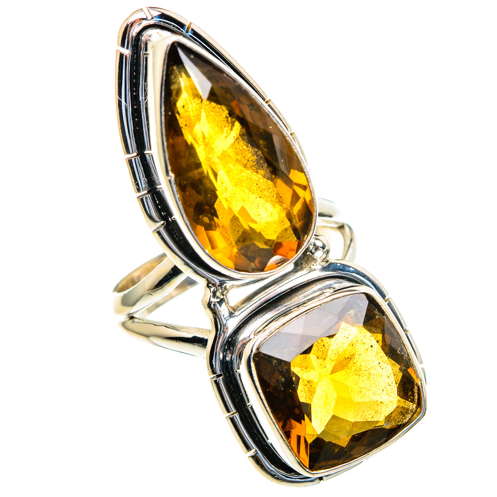 Mandarin Citrine Rings handcrafted by Ana Silver Co - RING85701