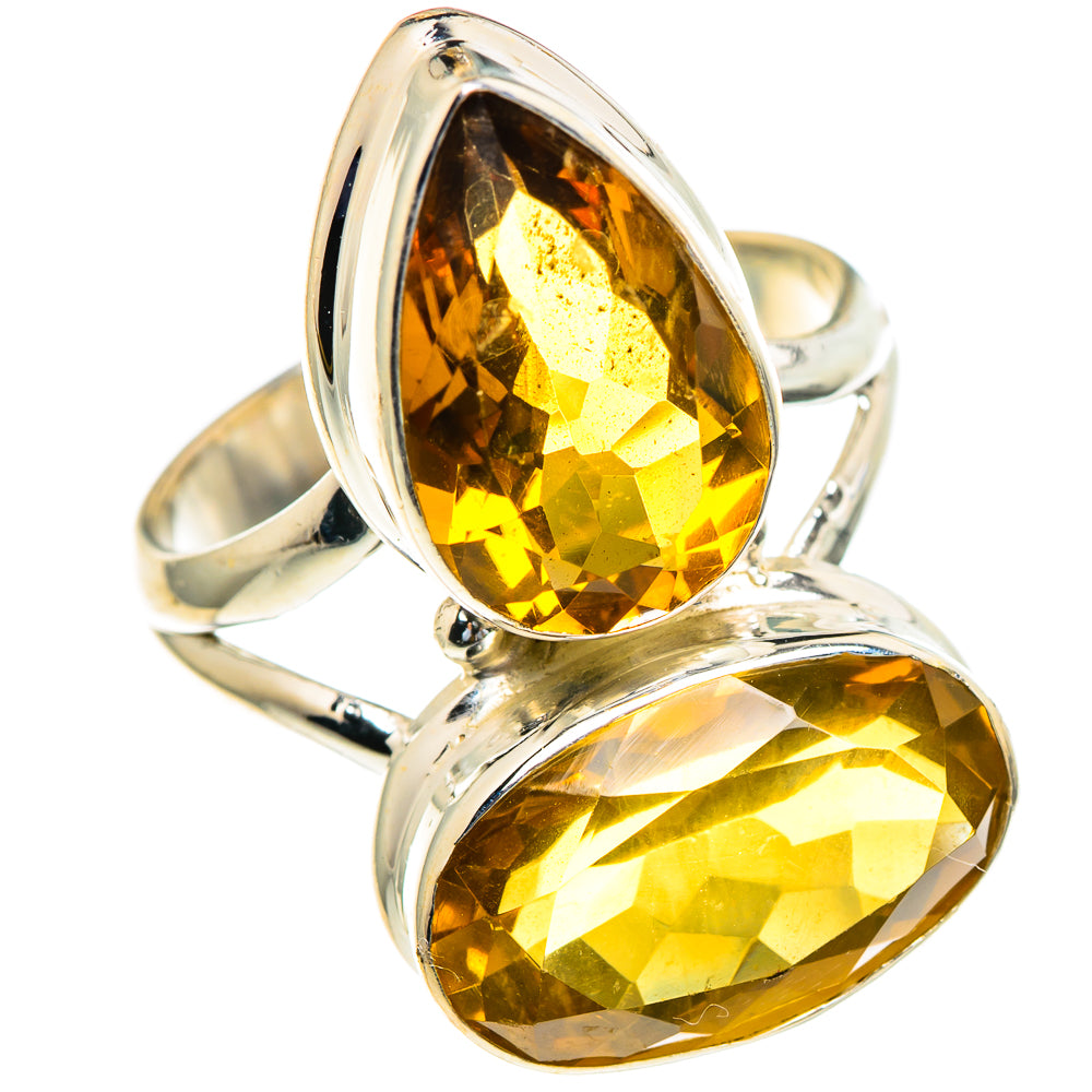 Mandarin Citrine Rings handcrafted by Ana Silver Co - RING85703
