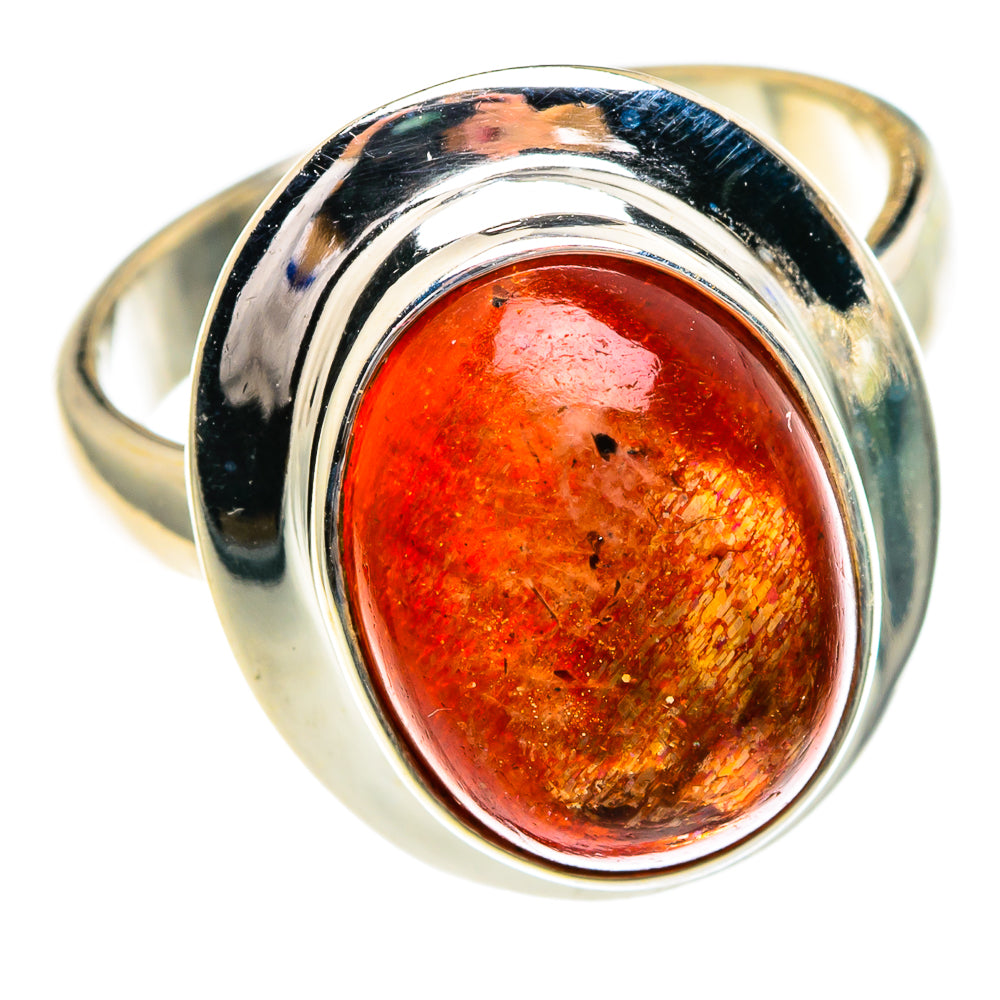 Sunstone Rings handcrafted by Ana Silver Co - RING85739