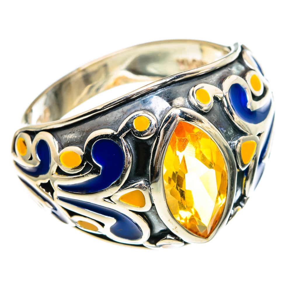 Citrine Rings handcrafted by Ana Silver Co - RING85759
