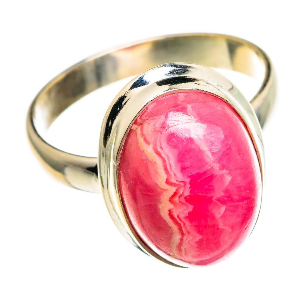 Rhodochrosite Rings handcrafted by Ana Silver Co - RING85789