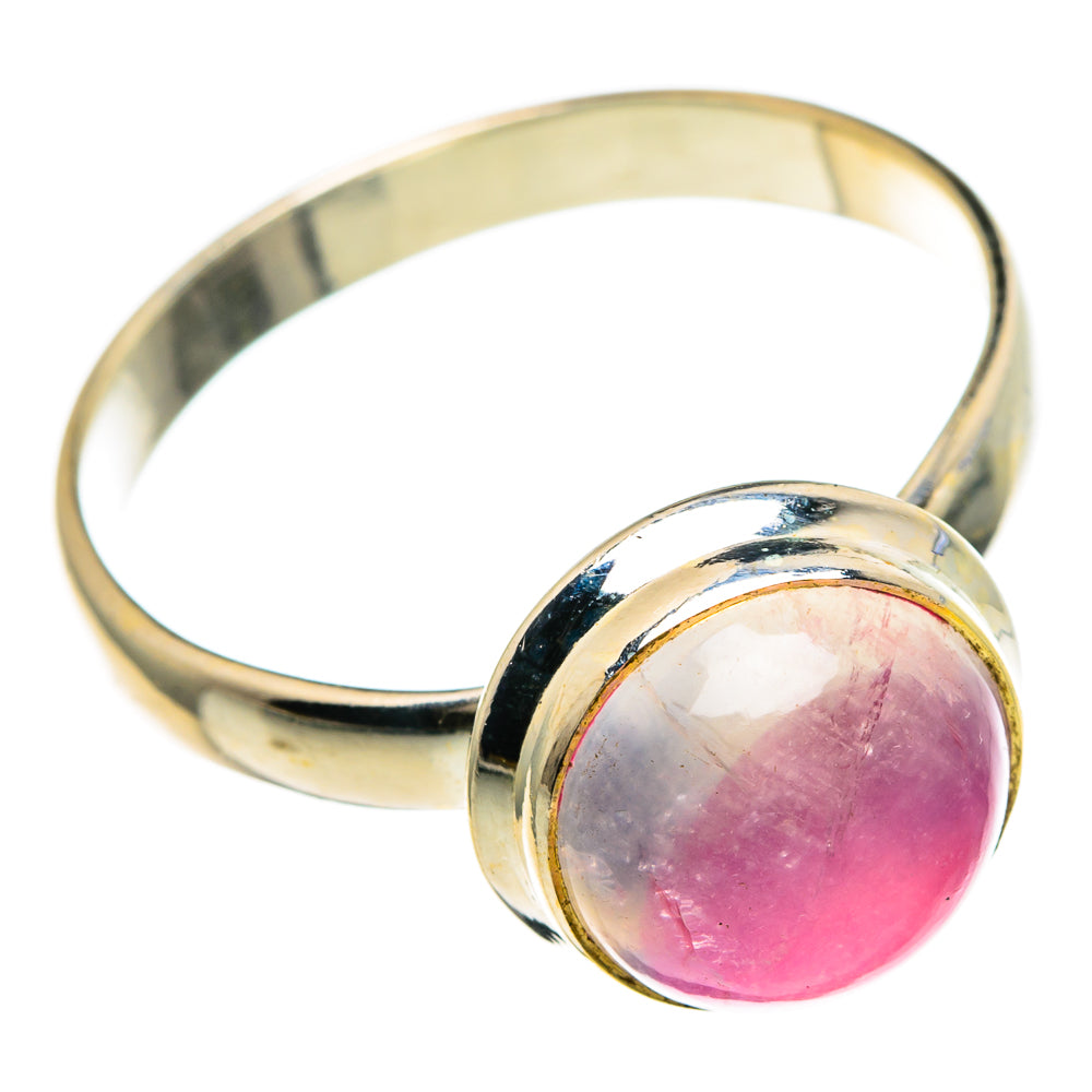 Pink Moonstone Rings handcrafted by Ana Silver Co - RING85791