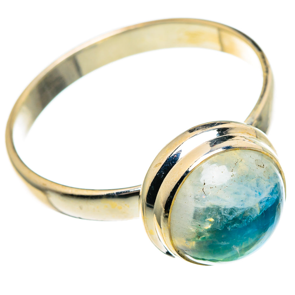 Rainbow Moonstone Rings handcrafted by Ana Silver Co - RING85824 - Photo 2