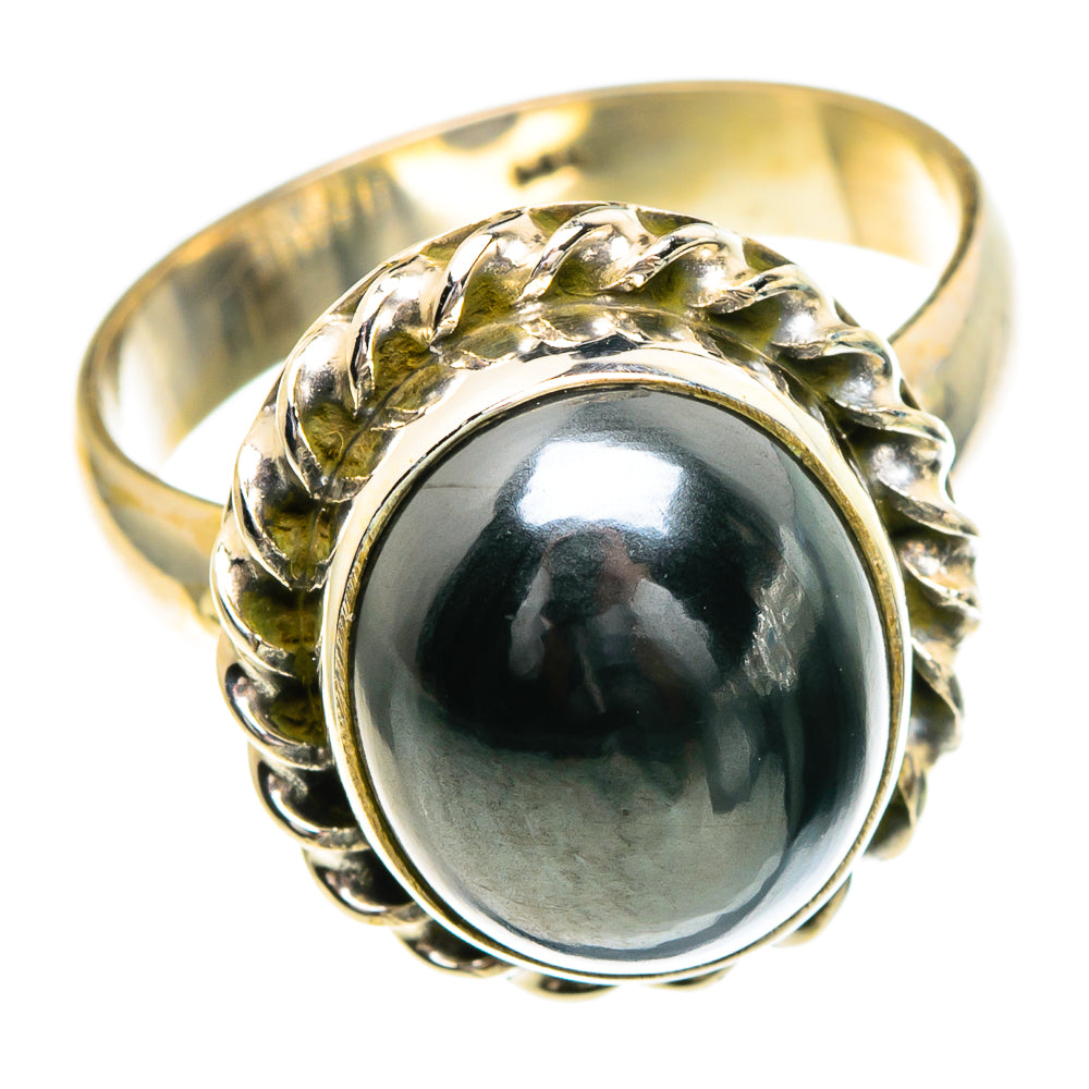 Hematite Rings handcrafted by Ana Silver Co - RING85903