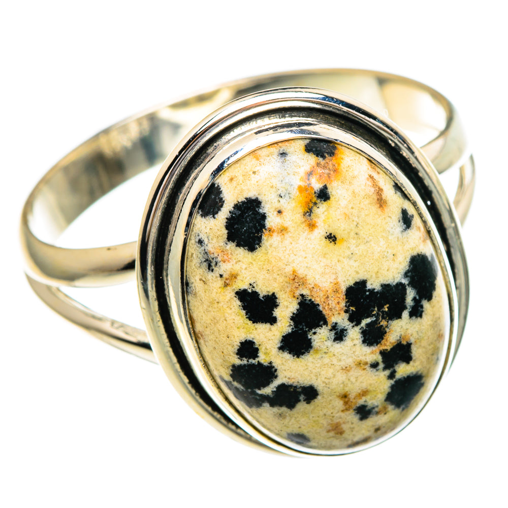 Dalmatian Jasper Rings handcrafted by Ana Silver Co - RING85930