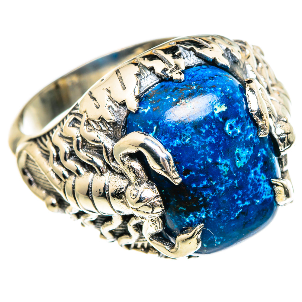 Azurite Rings handcrafted by Ana Silver Co - RING86024