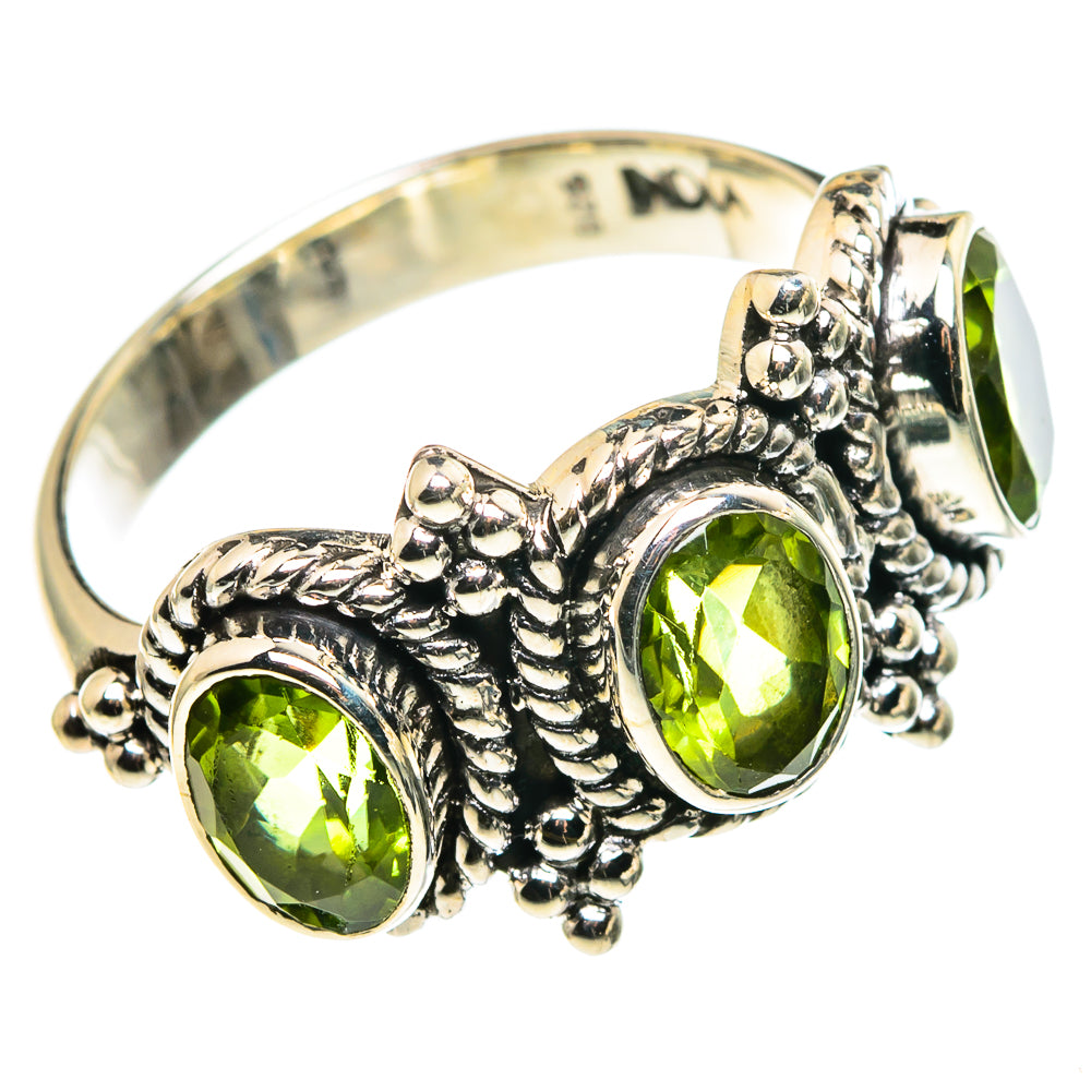 Peridot Rings handcrafted by Ana Silver Co - RING86049