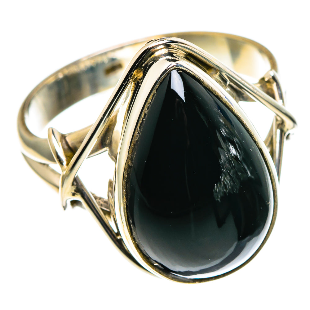 Black Onyx Rings handcrafted by Ana Silver Co - RING86076
