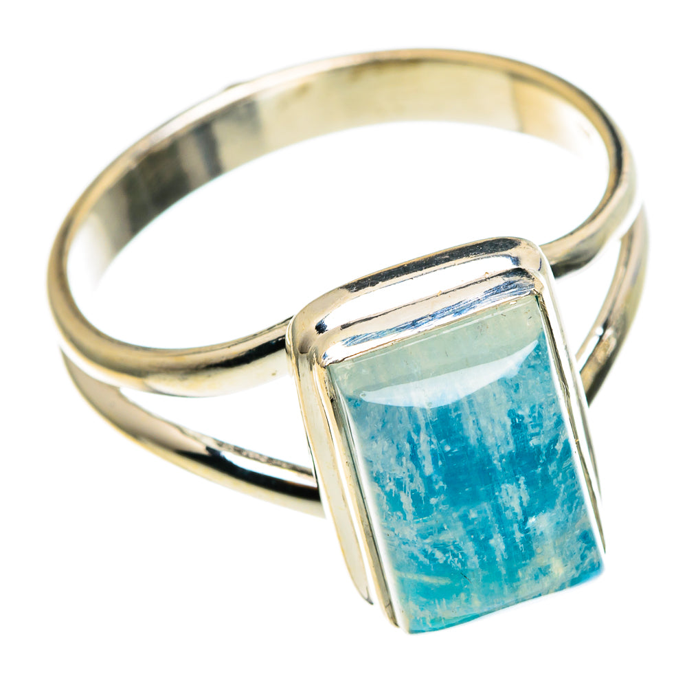 Rainbow Moonstone Rings handcrafted by Ana Silver Co - RING86098
