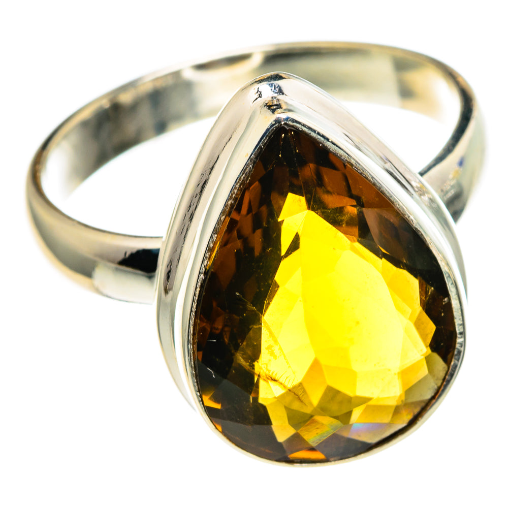 Mandarin Citrine Rings handcrafted by Ana Silver Co - RING86103