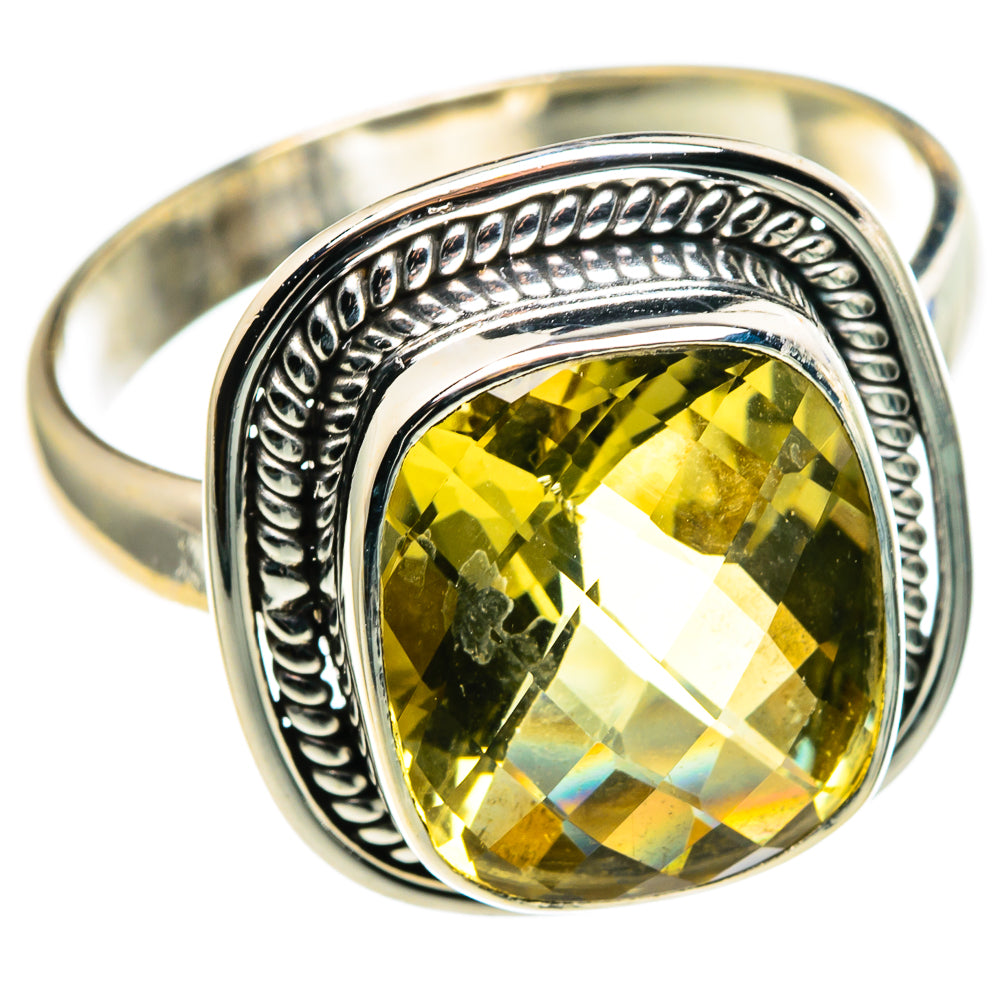 Citrine Rings handcrafted by Ana Silver Co - RING86128