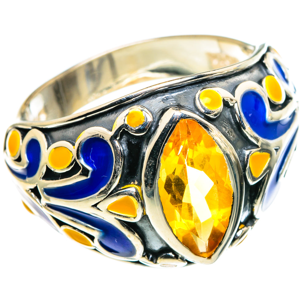 Citrine Rings handcrafted by Ana Silver Co - RING86164